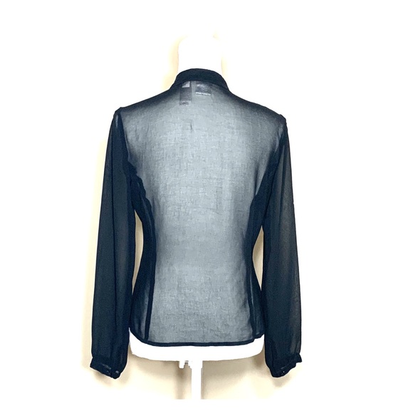 COOL black button down - Picture 2 of 2